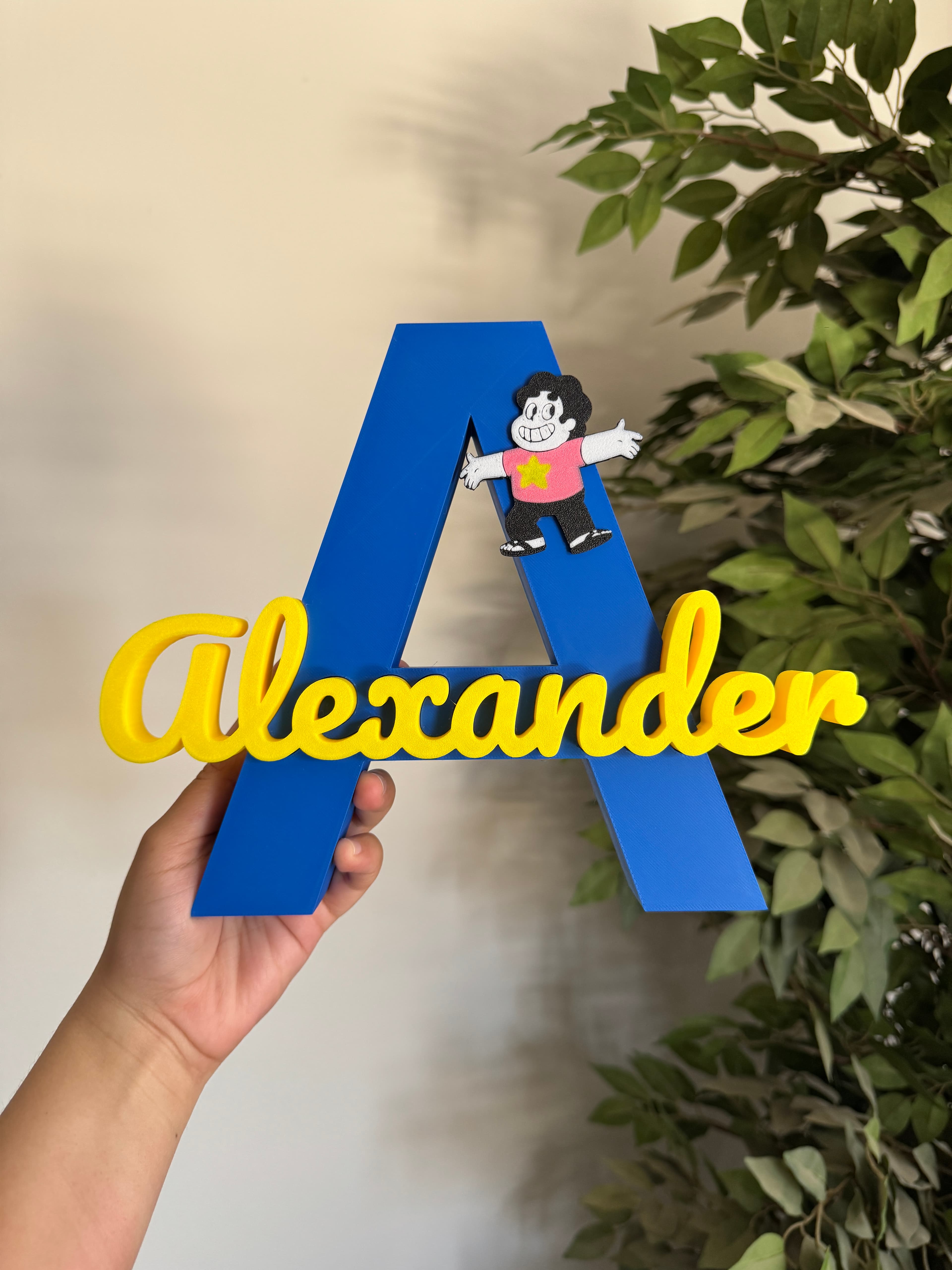 Letras 3D con Nombre